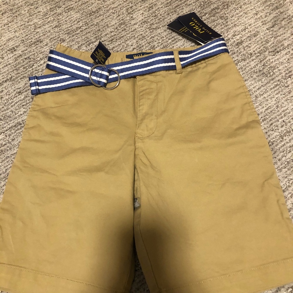 2 boys size 10 shorts NWT. Ralph Lauren and jcrew